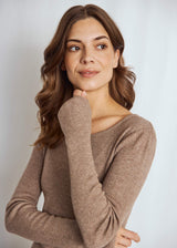 BS Asdis Regular Fit Strik - Brown