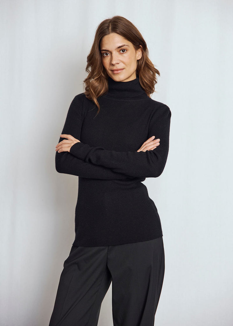 BS Hege Regular Fit Strik - Black