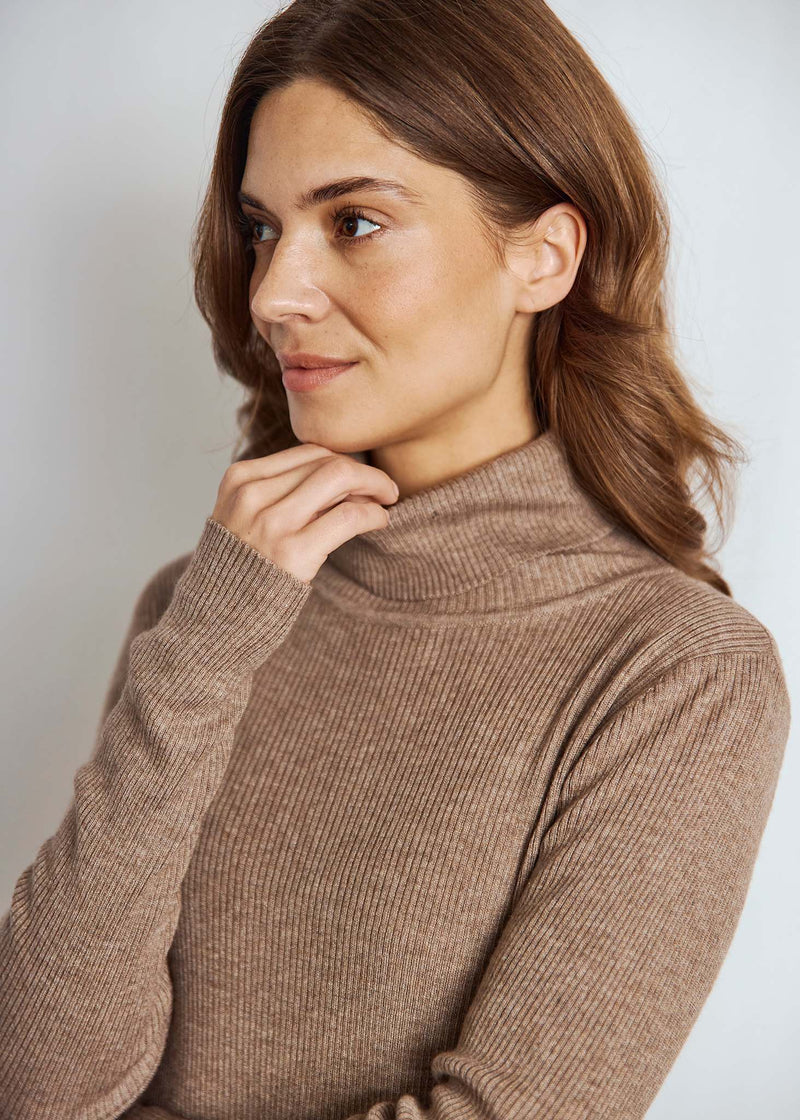 BS Hege Regular Fit Strik - Brown