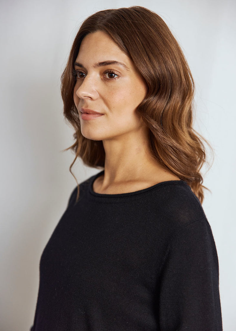 BS Ophelia Regular Fit Strik - Black