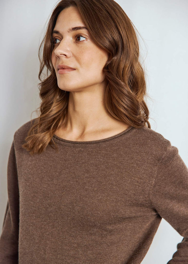 BS Ophelia Regular Fit Strik - Dark Brown