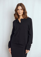 BS Kjersti Regular Fit Strik - Black