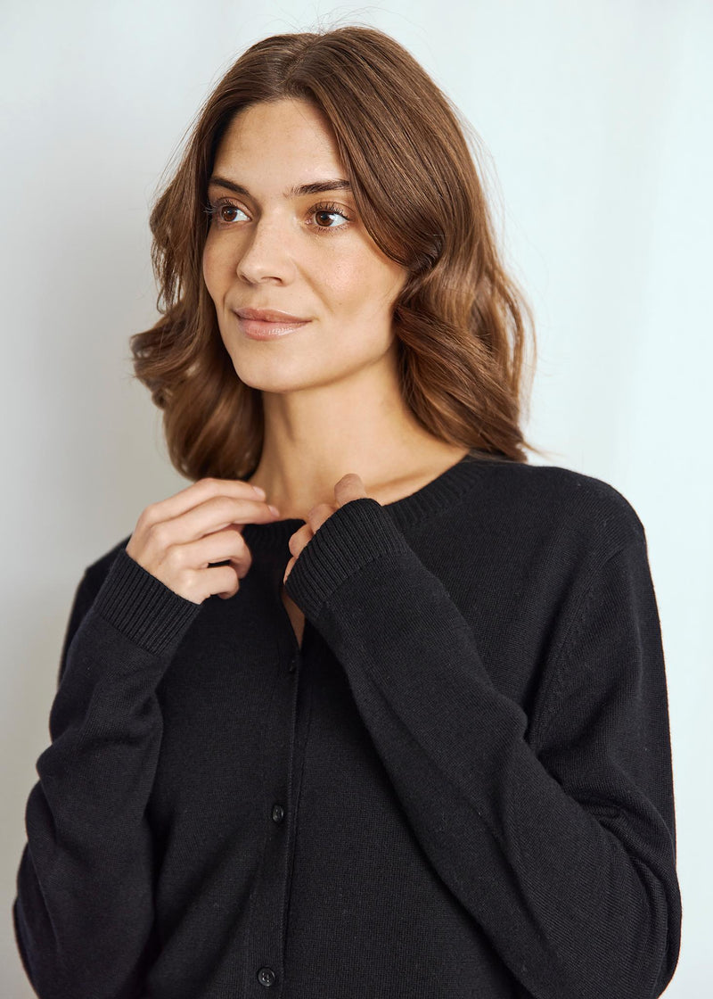 BS Kjersti Regular Fit Strik - Black