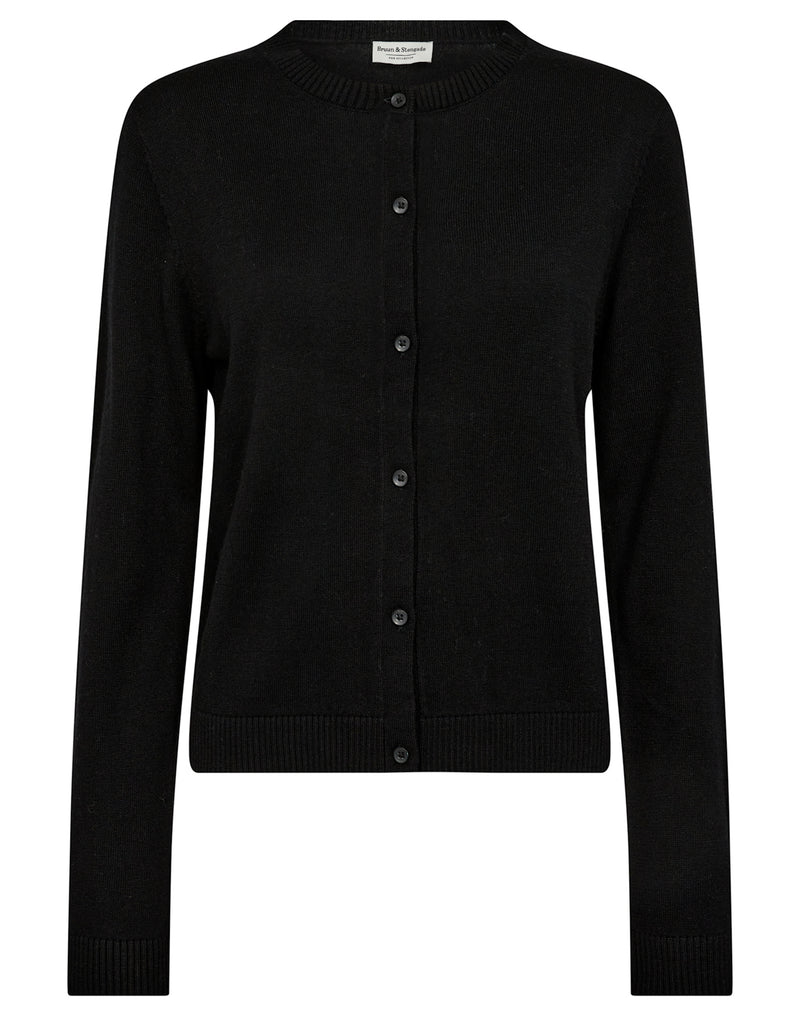 BS Kjersti Regular Fit Strik - Black