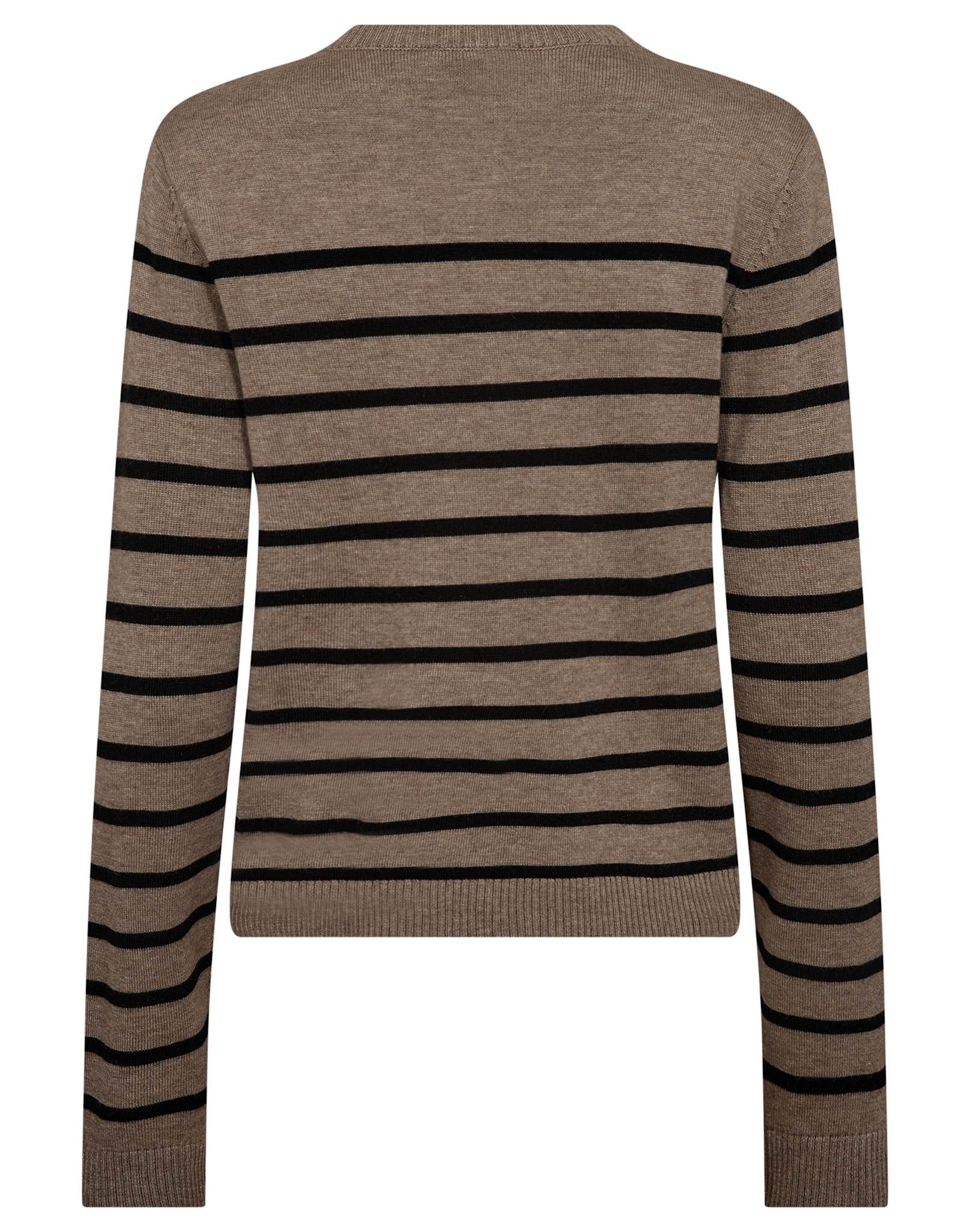 BS Kjersti Regular Fit Strik - Brown/Black
