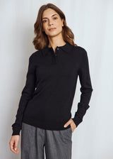 BS Eirin Regular Fit Strik - Black