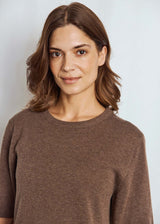 BS Eline Regular Fit T-Skjorte - Dark Brown