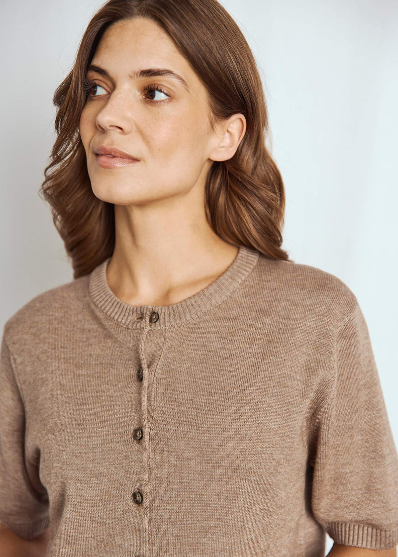 BS Ada Regular Fit Strik - Brown