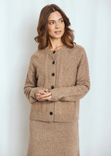 BS Marita Regular Fit Strik - Brown