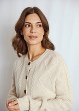 BS Marita Regular Fit Strik - Ecru