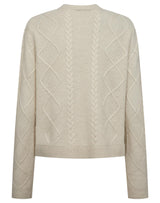 BS Marita Regular Fit Strik - Ecru