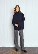 BS Mali Regular Fit Strik - Navy