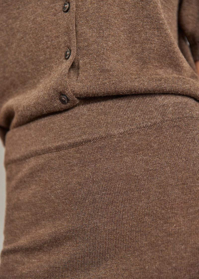 BS Geneva Nederdel - Dark Brown