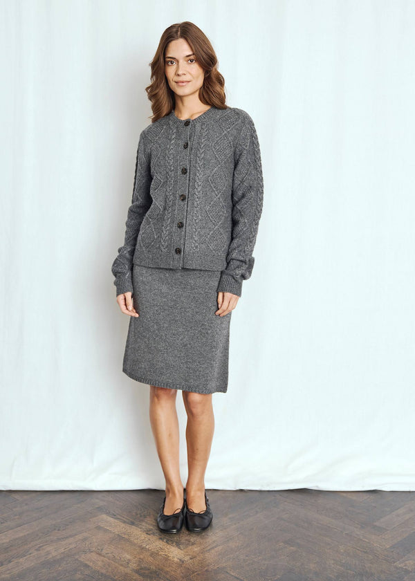 BS June Nederdel - Dark Grey