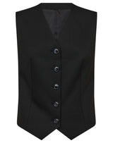 BS Una Slim Fit Vest - Black