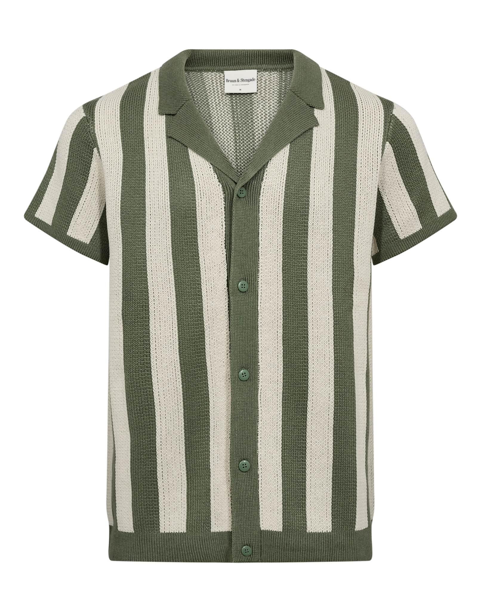 BS Romeo Regular Fit Polo - Green/White