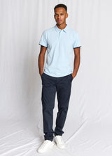 BS Delos Regular Fit Polo - Sky