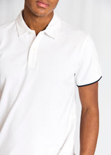 BS Delos Regular Fit Polo - White