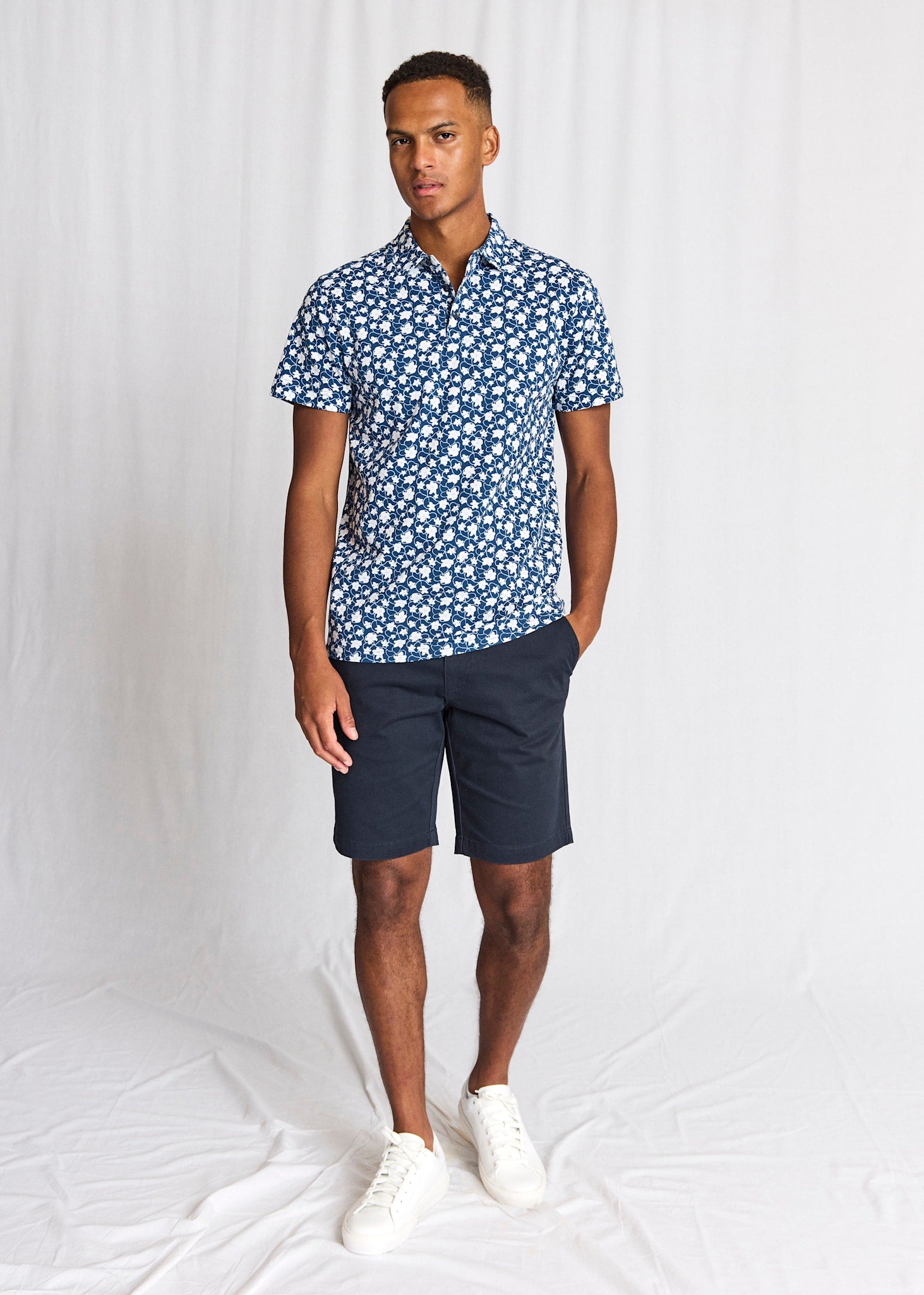 BS Symi Regular Fit Polo - Navy