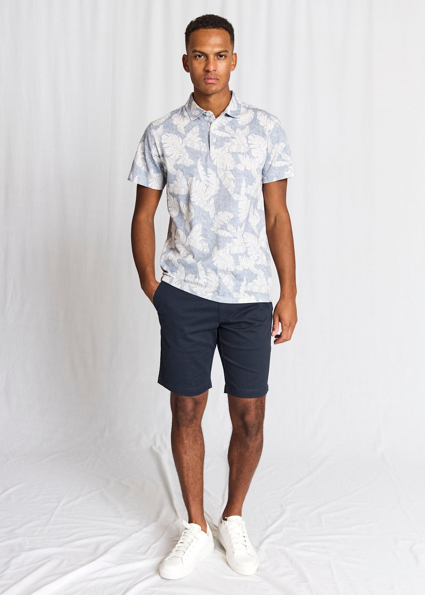 BS Hydra Regular Fit Polo - Dusty Blue