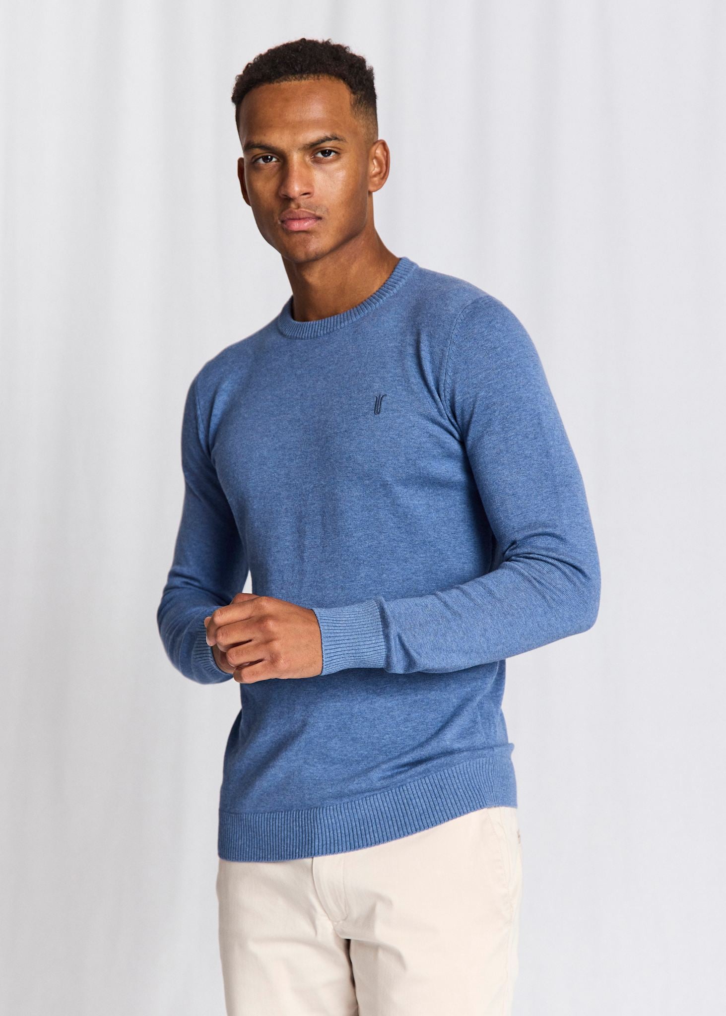 BS Jupiter Regular Fit Strik - Blue