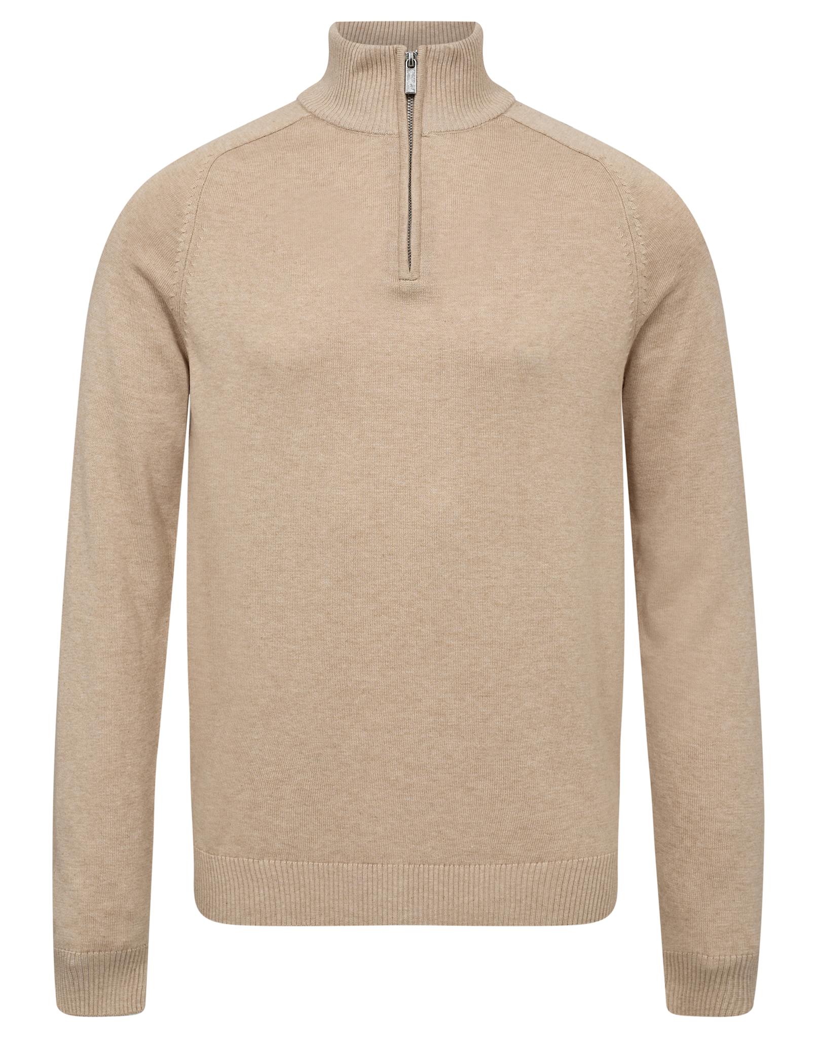 BS Ilario Regular Fit Strik - Beige