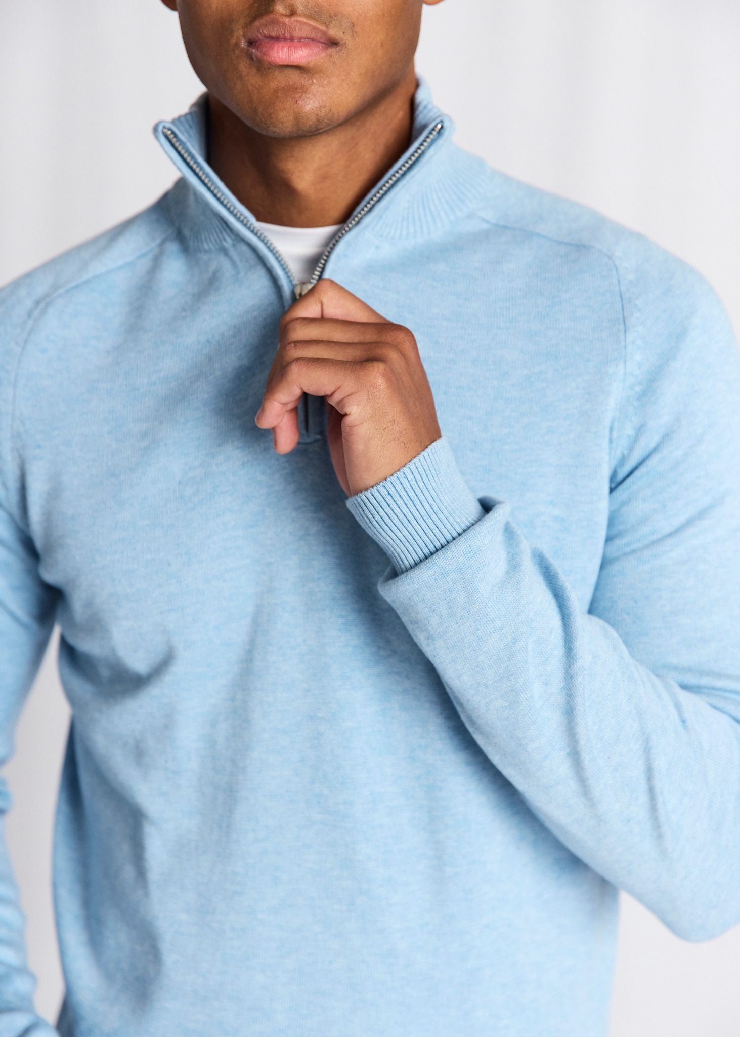 BS Ilario Regular Fit Knitwear - Light Blue