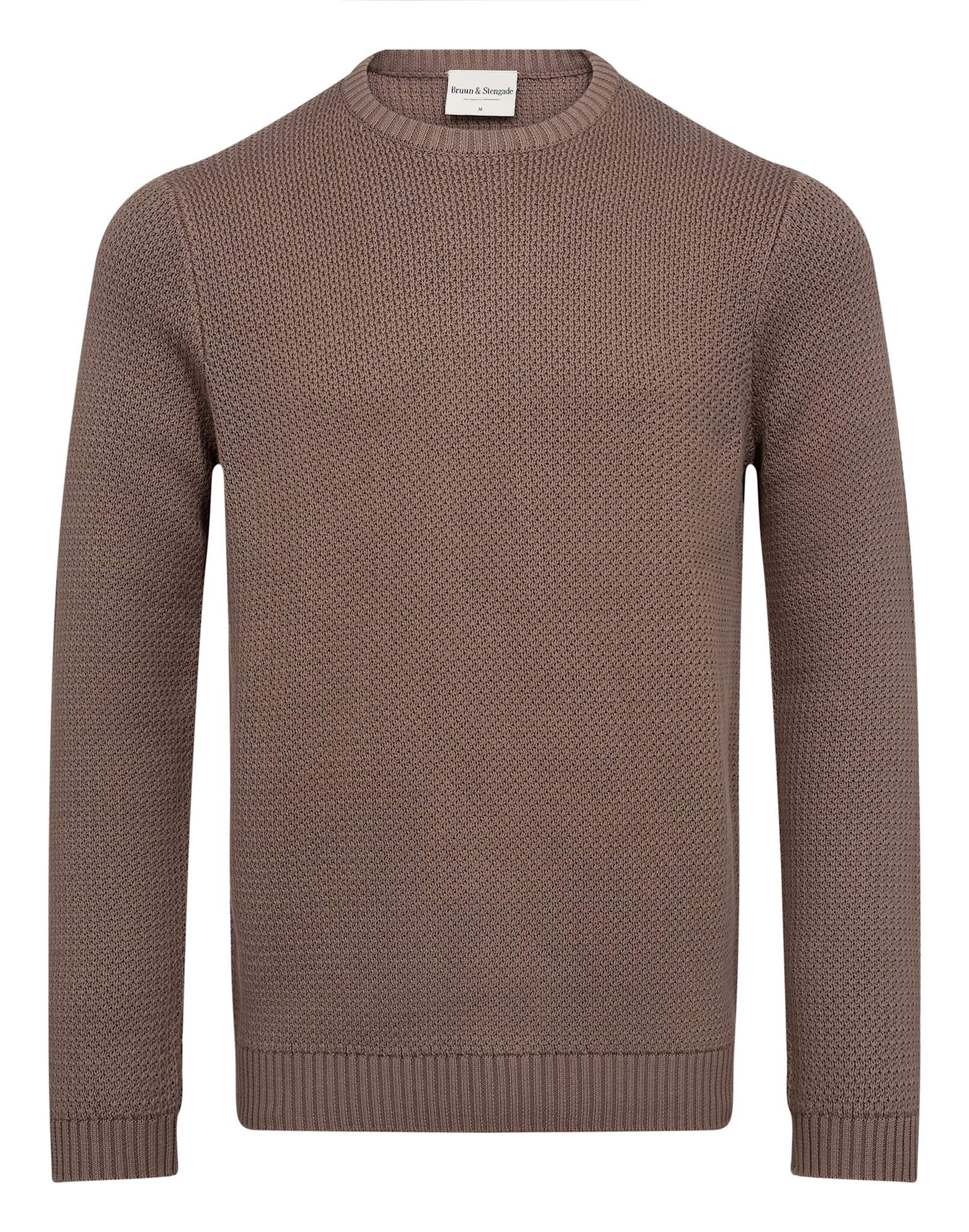 BS Raffaele Regular Fit Strik - Greige