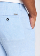 BS Paolos Regular Fit Shorts  - Light Blue