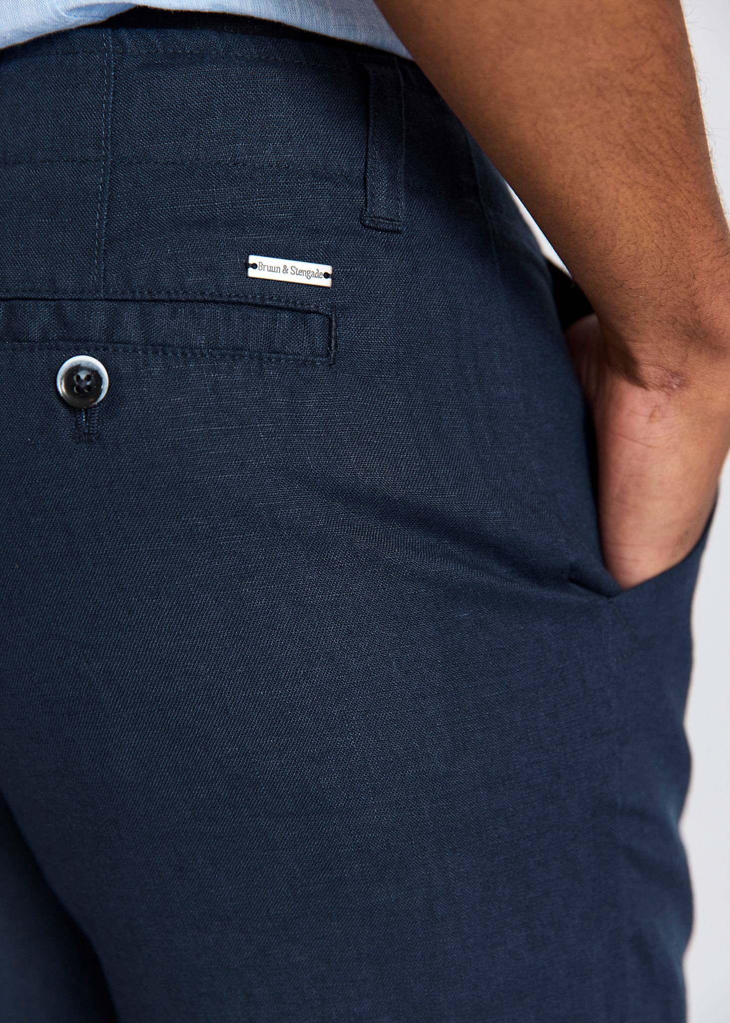 BS Paolos Regular Fit Shorts - Navy