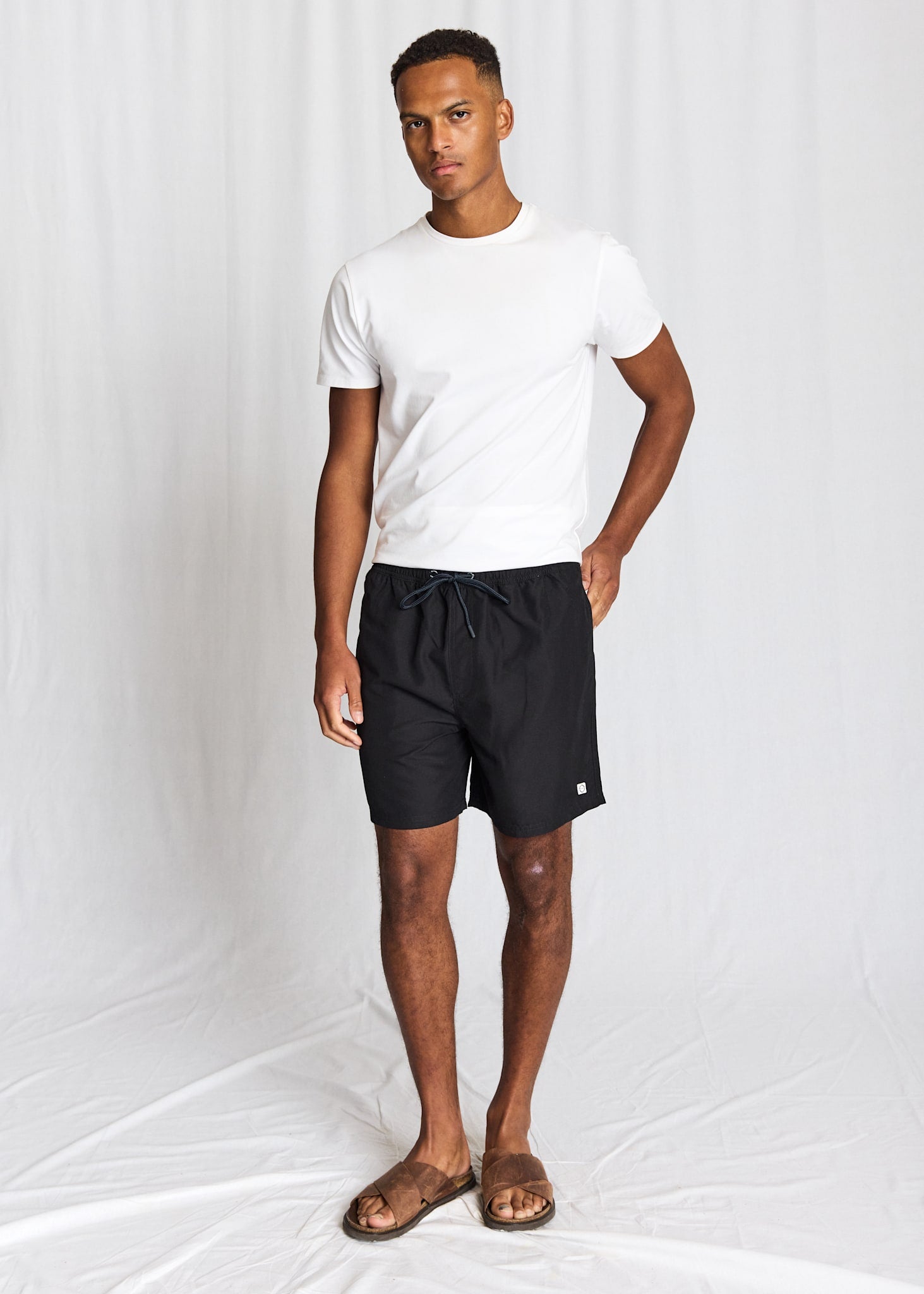 BS Havana Regular Fit Badebukser  - Black