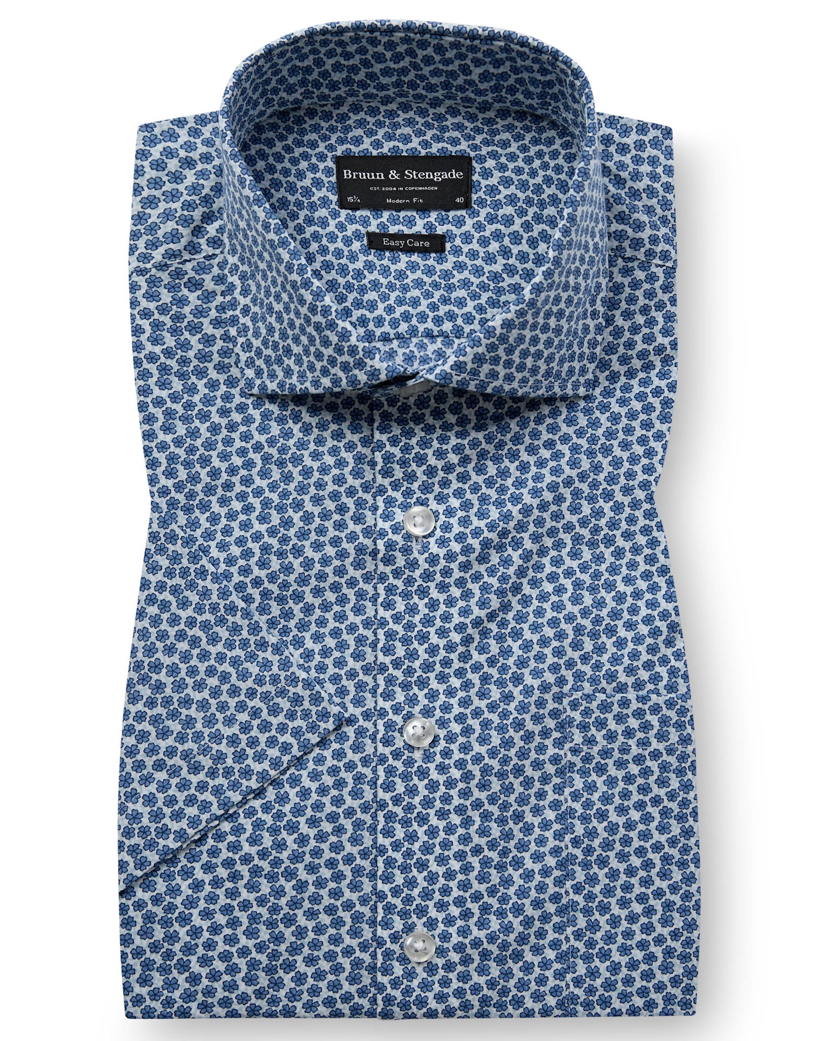 BS Ludovic Modern Fit Skjorta - Blue