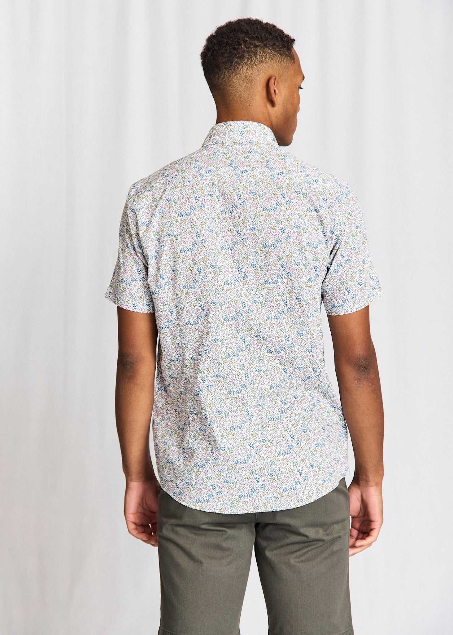 BS Luka Modern Fit Skjorte - White