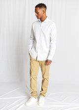 BS Buric Slim Fit Skjorte - White