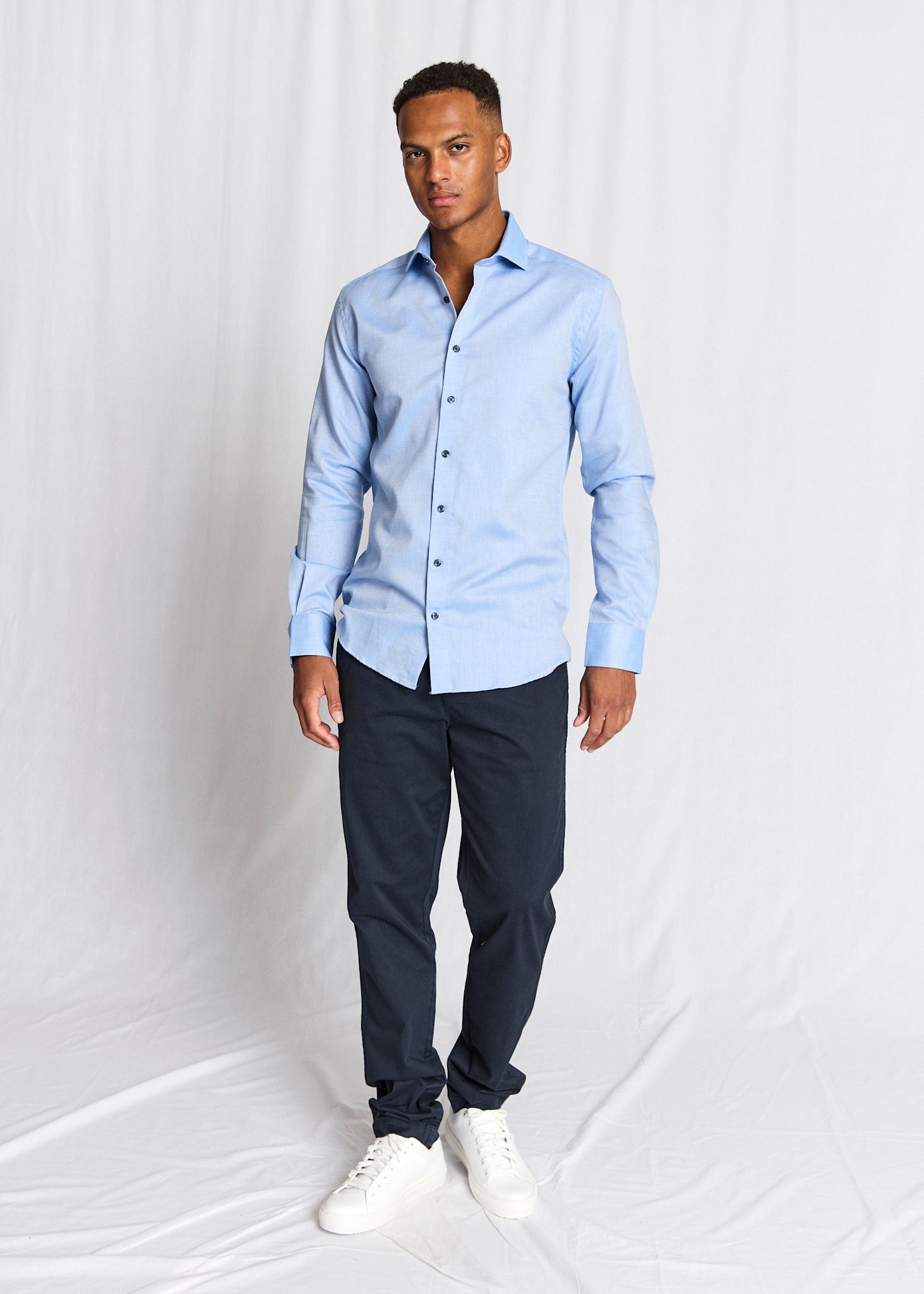 BS Hendrik Slim Fit Shirt - Blue