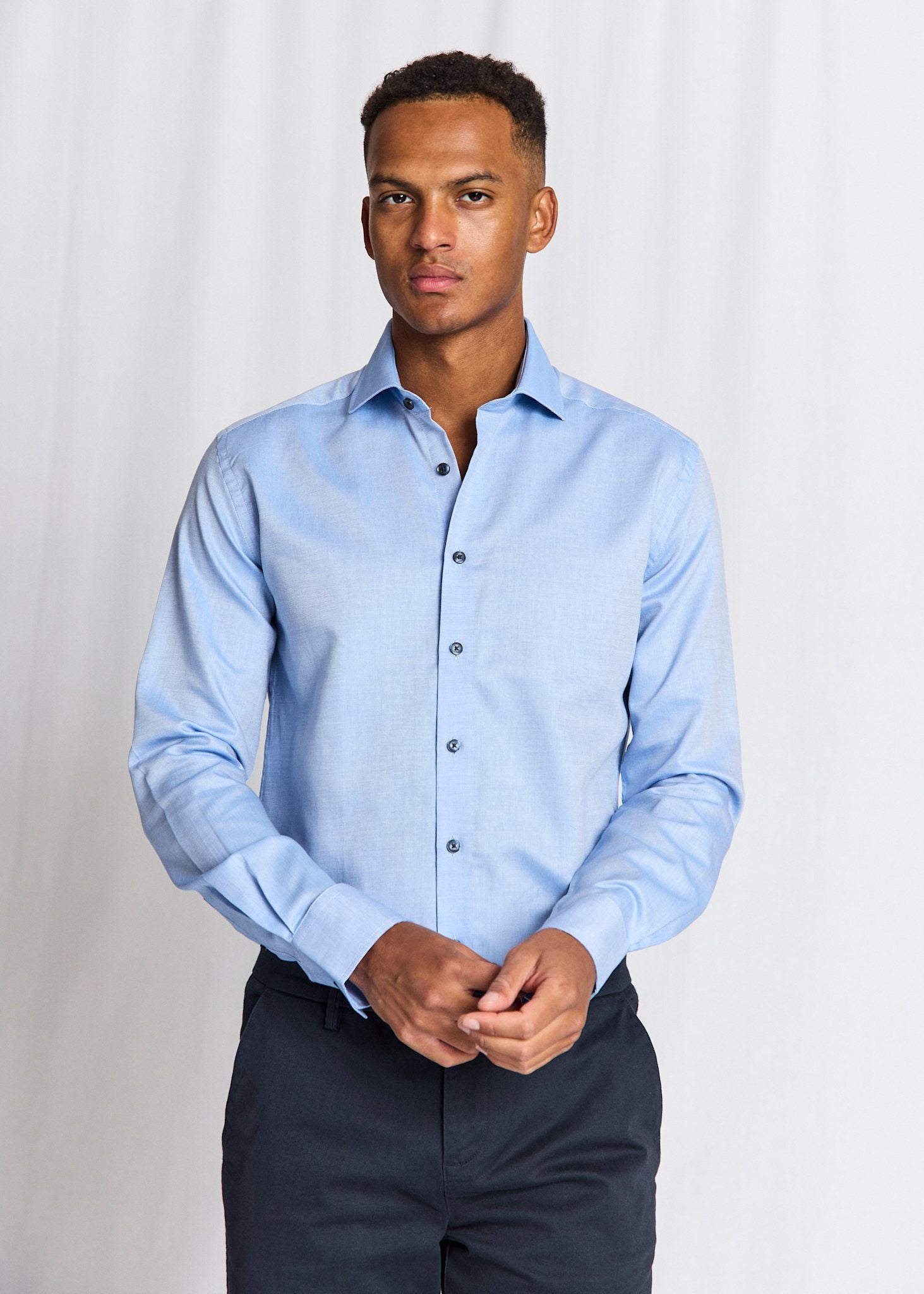 BS Hendrik Slim Fit Shirt - Blue