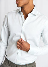 BS Ignacio Slim Fit Skjorte - Light Green/White
