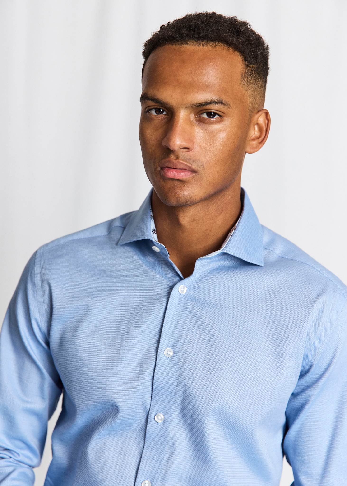 BS Duarte Slim Fit Skjorte - Blue