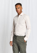 BS Cupara Slim Fit Skjorte - Beige