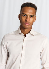 BS Cupara Slim Fit Skjorte - Beige