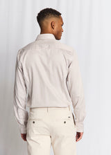BS Kunkel Slim Fit Skjorte - Sand/White