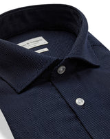 BS Hansen Slim Fit Skjorte - Navy