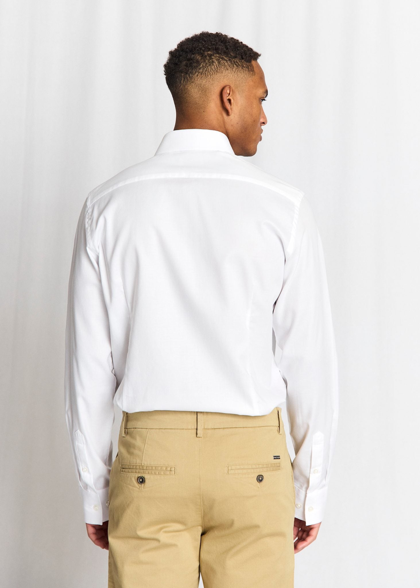 BS Benjamin Modern Fit Skjorte - White