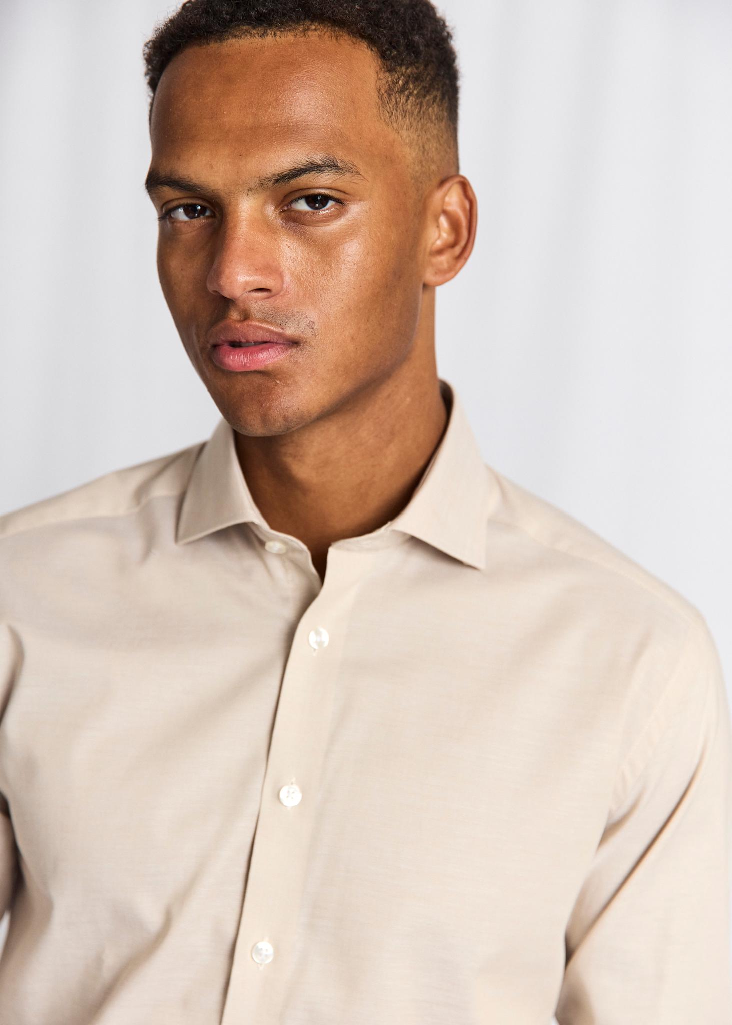 BS Canellas Modern Fit Shirt - Sand