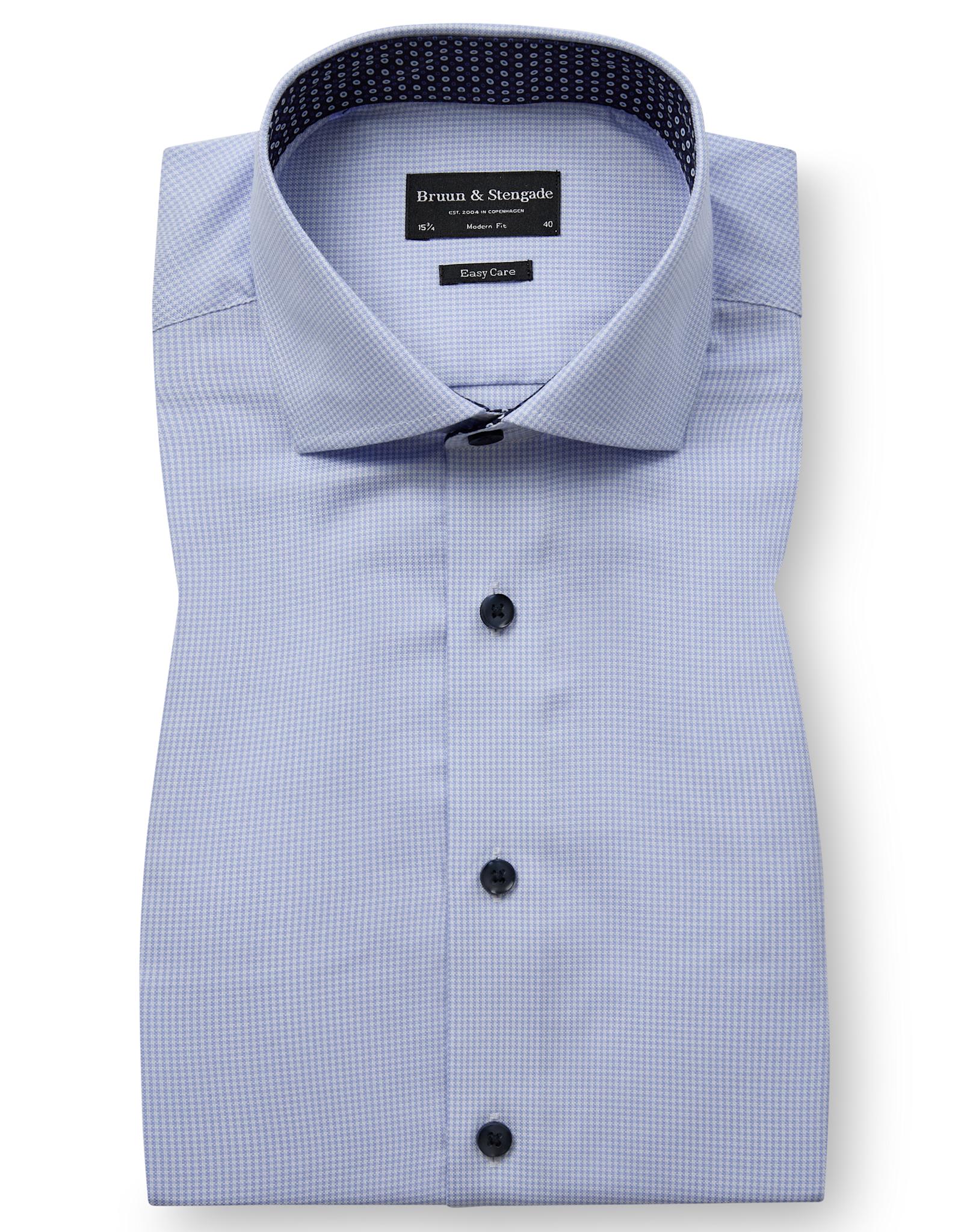 BS Langergren Modern Fit Skjorte - Light Blue
