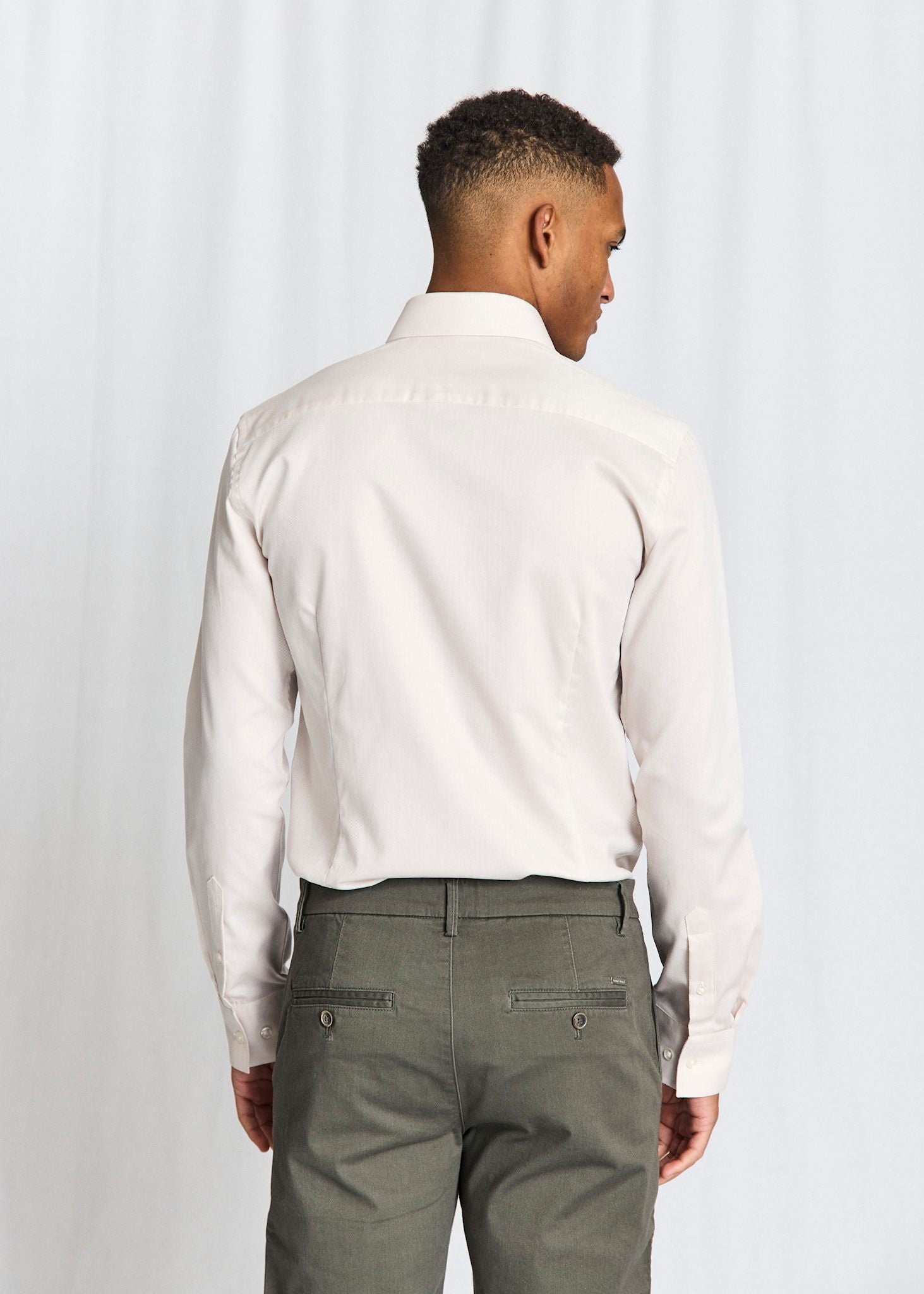 BS Lesjak Modern Fit Skjorte - Beige
