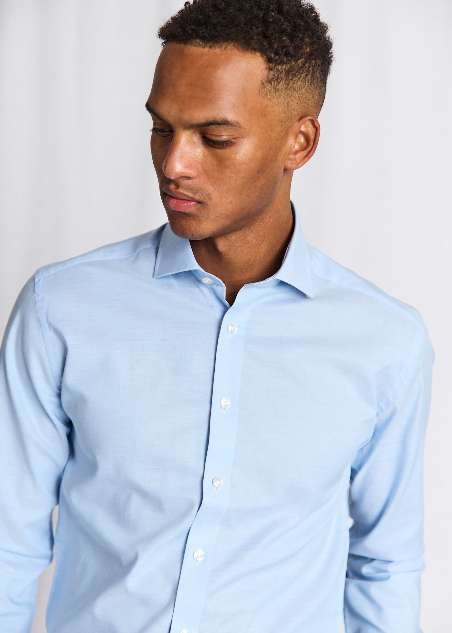 BS Sterbik Modern Fit Shirt - Light Blue