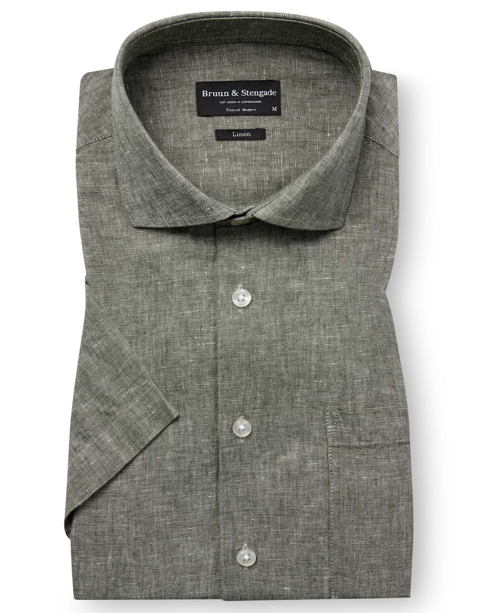 BS Bardet Casual Modern Fit Skjorte - Green