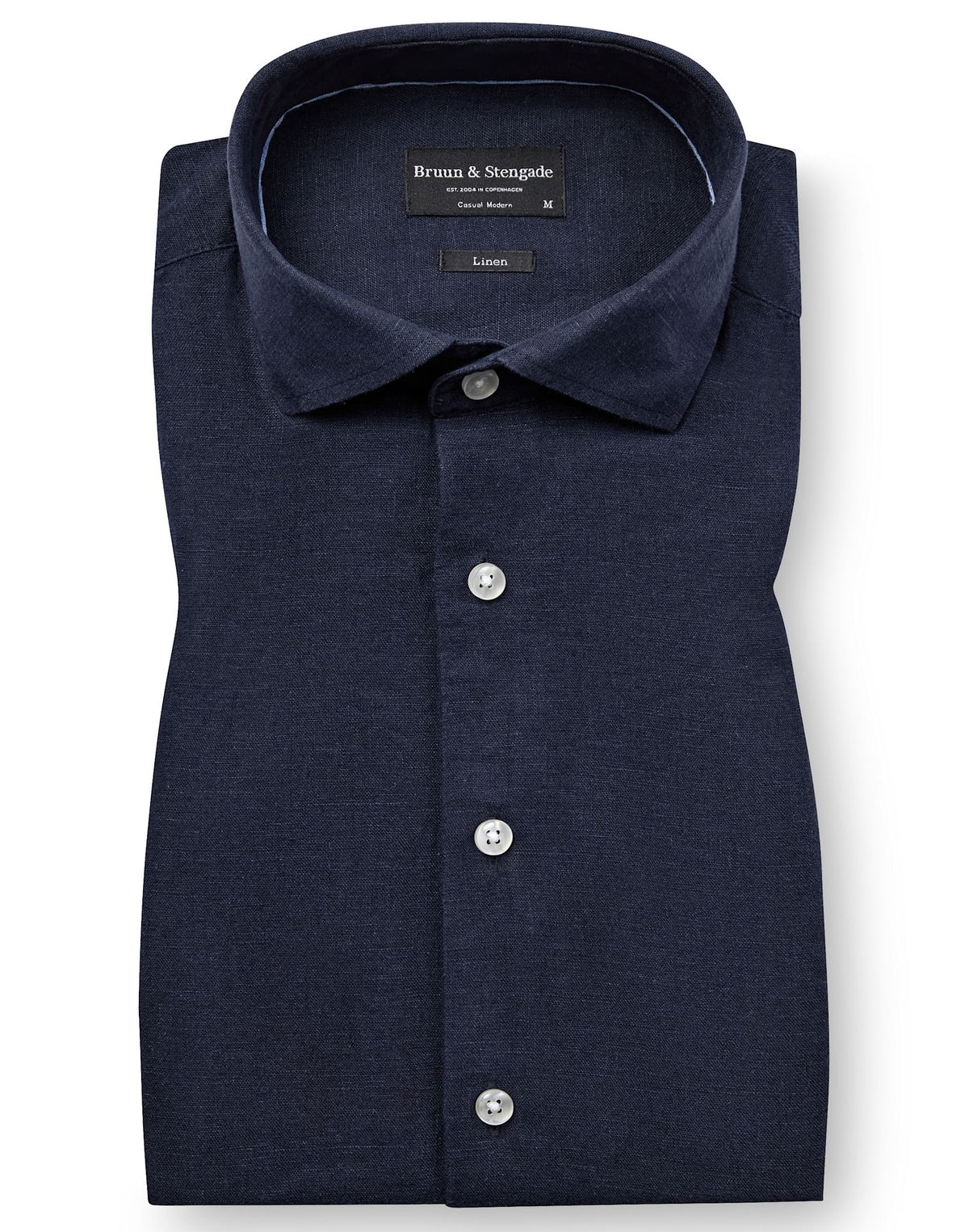 BS Tahaka Casual Modern Fit Shirt - Navy