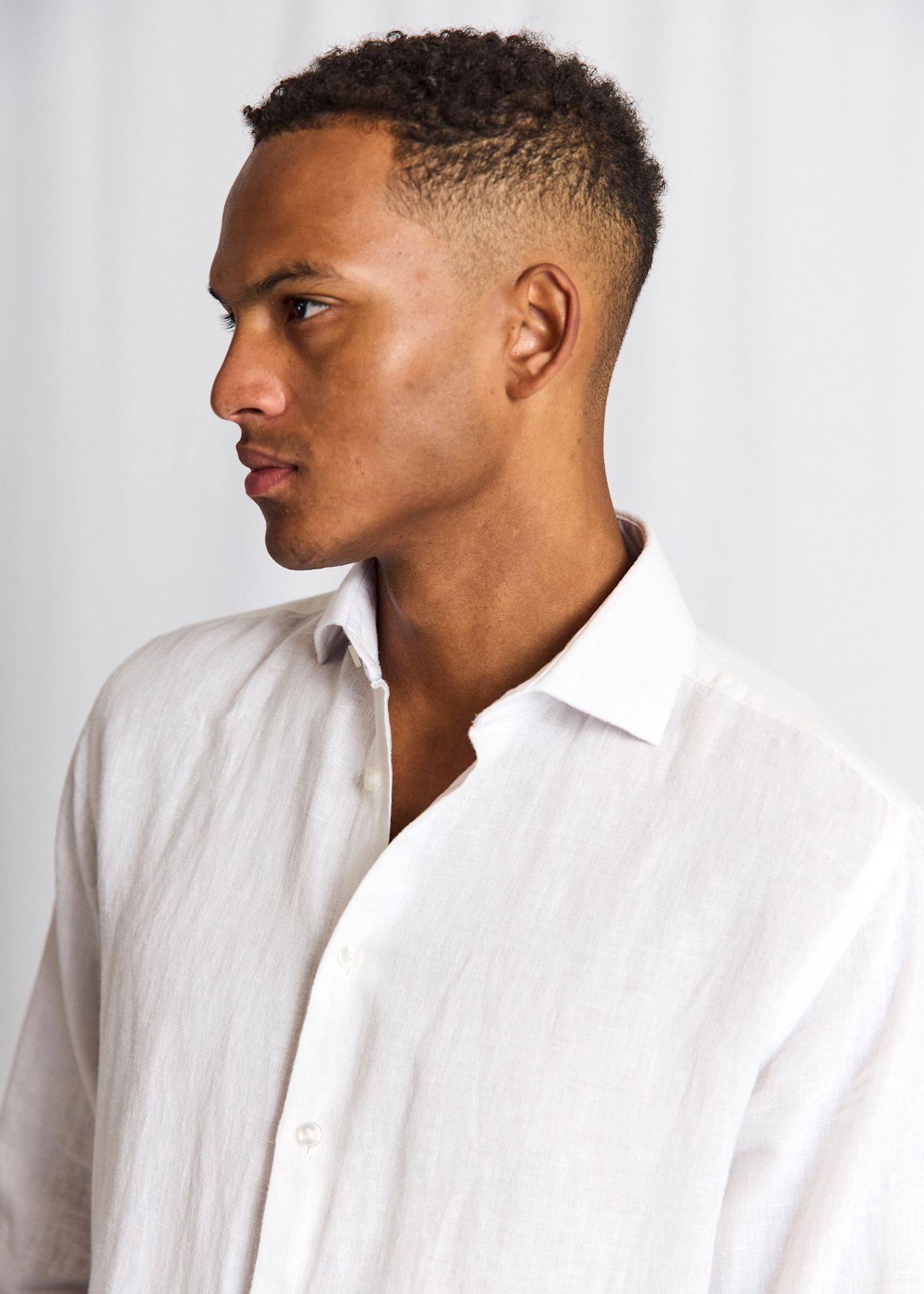 BS Tahaka Casual Modern Fit Skjorte - White